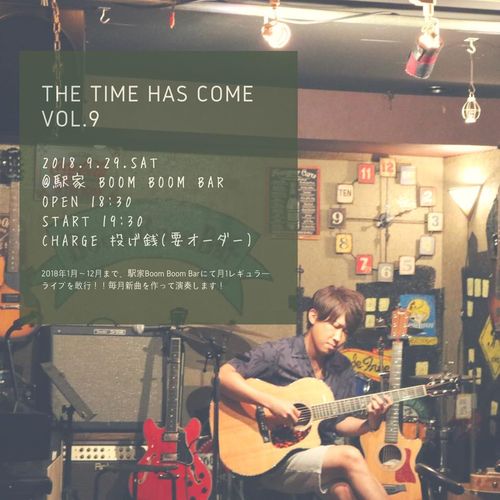 「金藤大昂 マンスリーLIVE  〜The time has come Vol.9〜」の画像